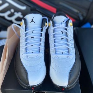 Size 10 - Jordan 12 Golf Shoes Taxi